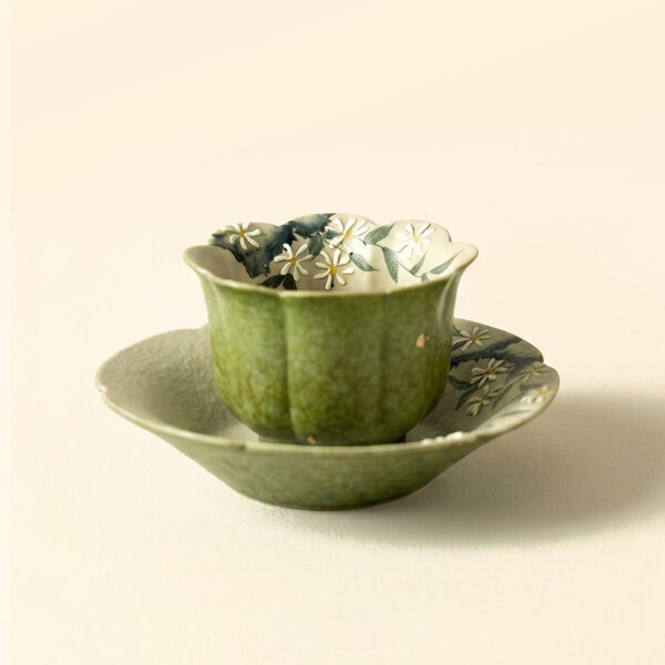 Spring Daisy Tea Cup