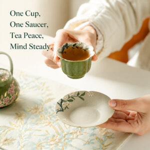 Spring Daisy Tea Cup