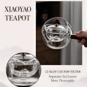 Side Handle Teapot Kung Fu Tea Set