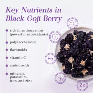 Dried Black Goji Berries Tea