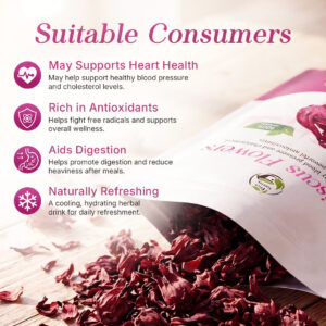 Natural Hibiscus Flowers Herbal Tea