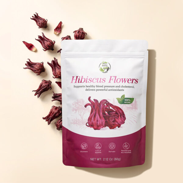 Natural Hibiscus Flowers Herbal Tea