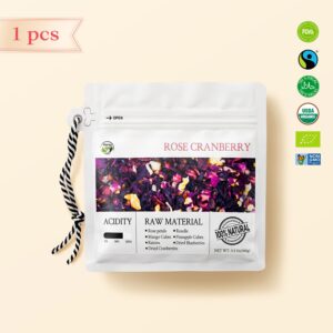 Rose Cranberry Fruit Tea