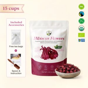 Natural Hibiscus Flowers Herbal Tea