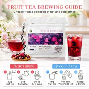 Roselle Raspberry Fruit Tea