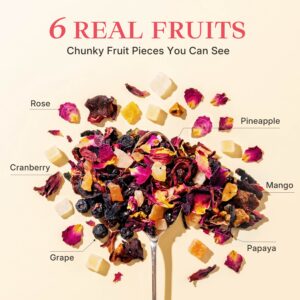 Rose Cranberry Fruit Tea
